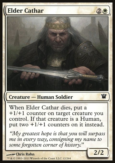 Elder Cathar, Innistrad #12, Magic: The Gathering card