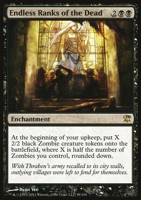 Endless Ranks of the Dead, Innistrad #99, Magic: The Gathering card