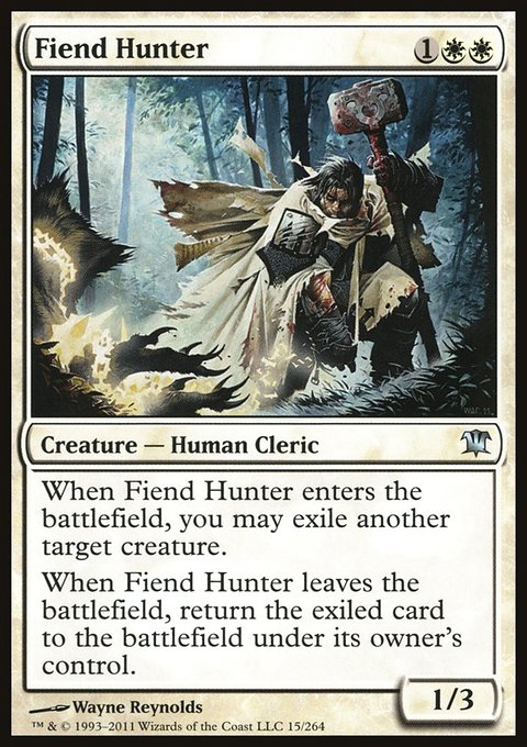 Fiend Hunter, Innistrad #15, Magic: The Gathering card