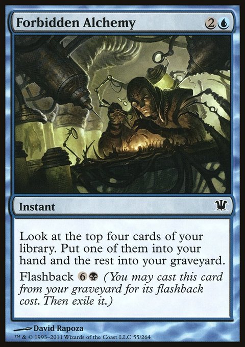 Forbidden Alchemy, Innistrad #55, Magic: The Gathering card