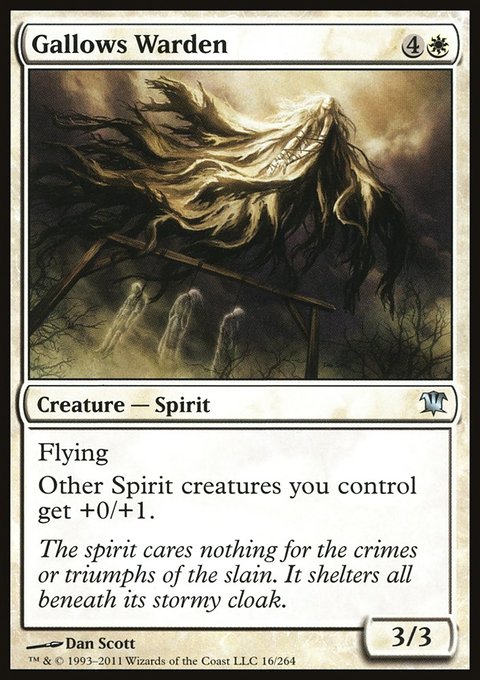 Gallows Warden, Innistrad #16, Magic: The Gathering card