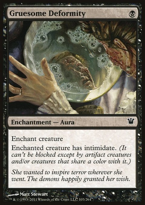 Gruesome Deformity, Innistrad #103, Magic: The Gathering card