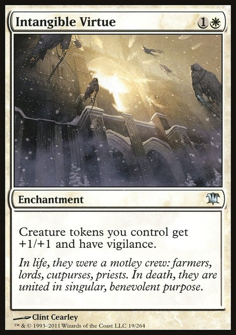 Intangible Virtue, Innistrad #19, Magic: The Gathering card