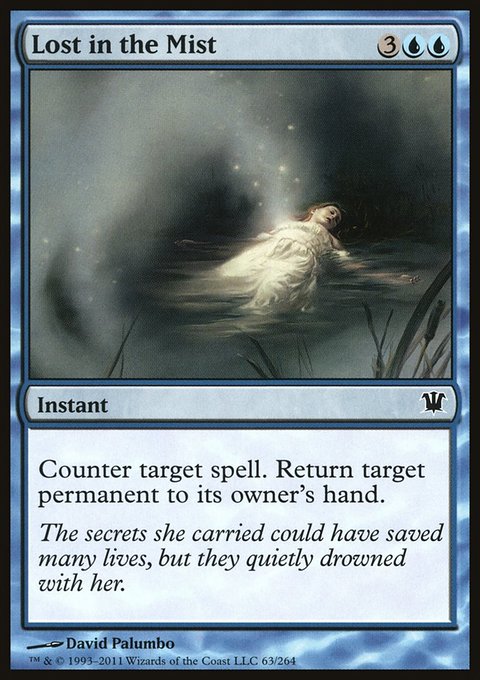 Lost in the Mist, Innistrad #63, Magic: The Gathering card