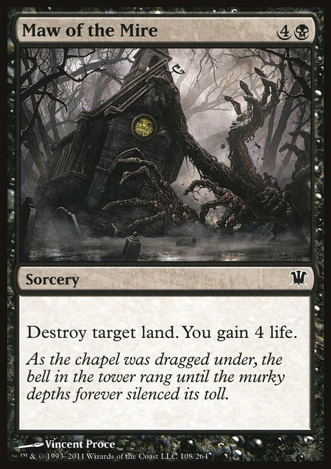 Maw of the Mire, Innistrad #108, Magic: The Gathering card