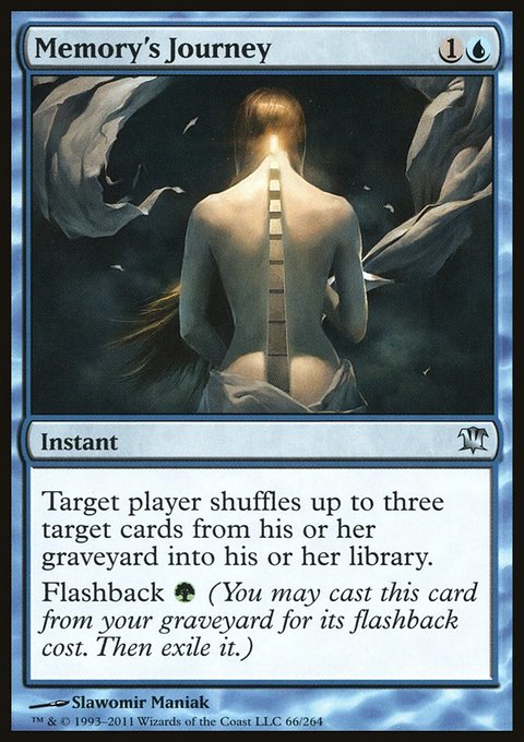 Memory's Journey, Innistrad #66, Magic: The Gathering card