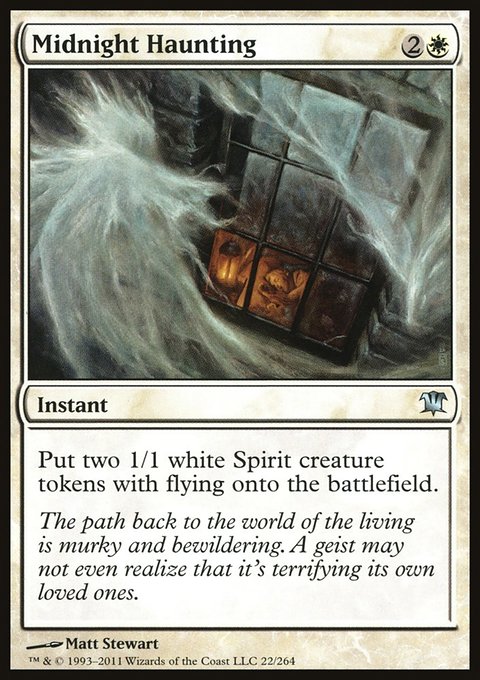 Midnight Haunting, Innistrad #22, Magic: The Gathering card