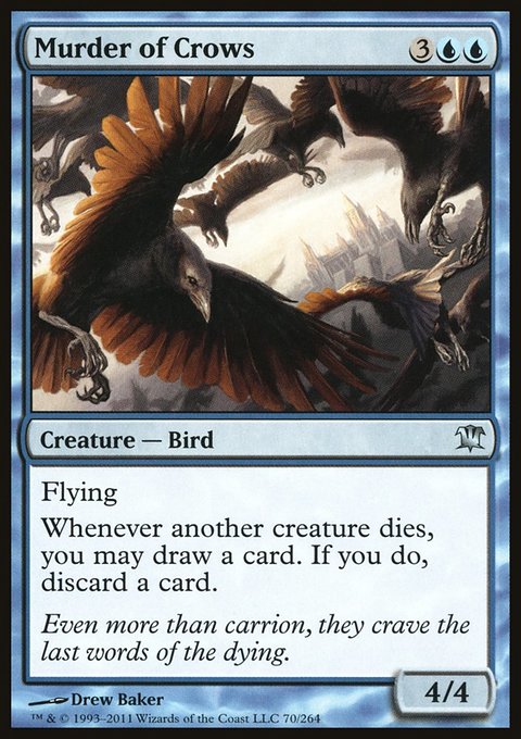 Murder of Crows, Innistrad #70, Magic: The Gathering card