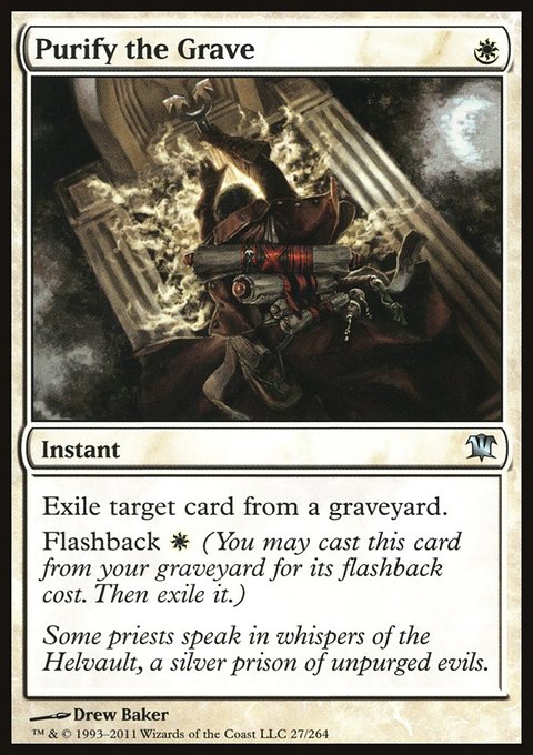 Purify the Grave, Innistrad #27, Magic: The Gathering card