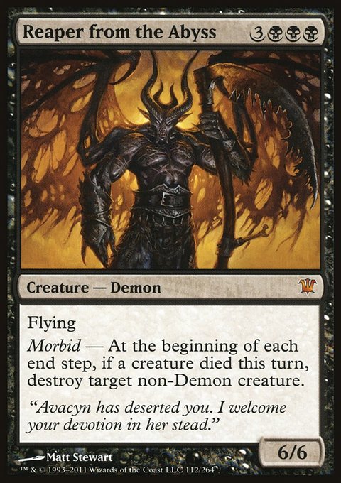 Reaper from the Abyss, Innistrad #112, Magic: The Gathering card