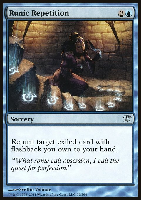 Runic Repetition, Innistrad #72, Magic: The Gathering card