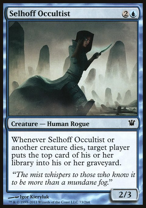 Selhoff Occultist, Innistrad #73, Magic: The Gathering card