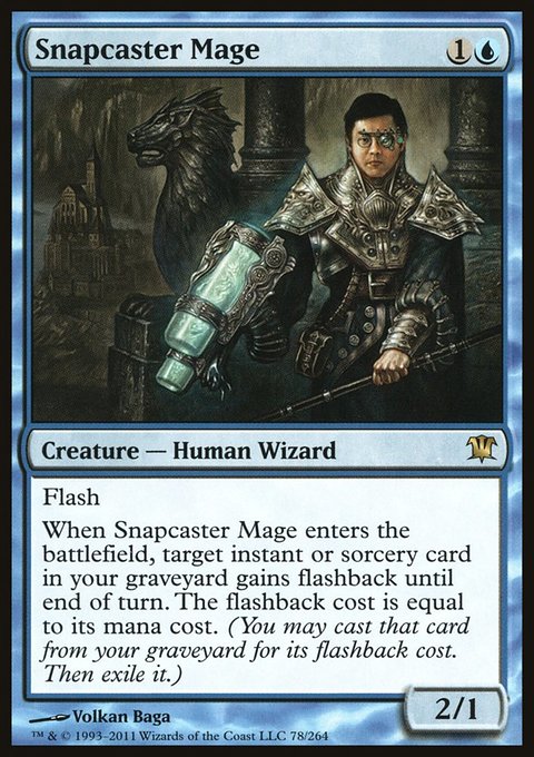 Snapcaster Mage, Innistrad #78, Magic: The Gathering card
