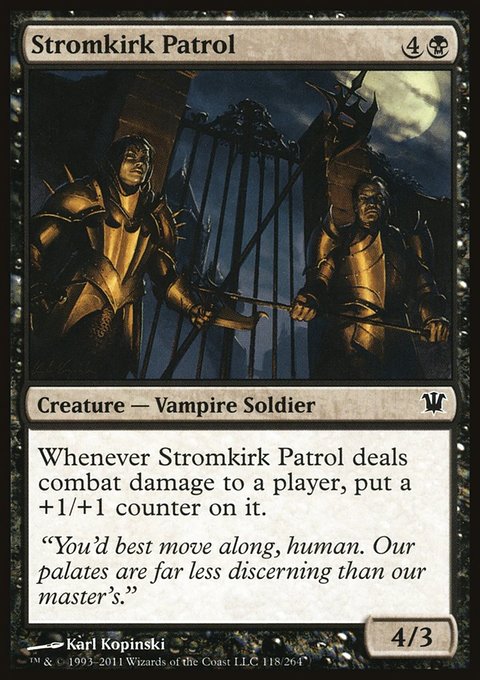 Stromkirk Patrol, Innistrad #118, Magic: The Gathering card