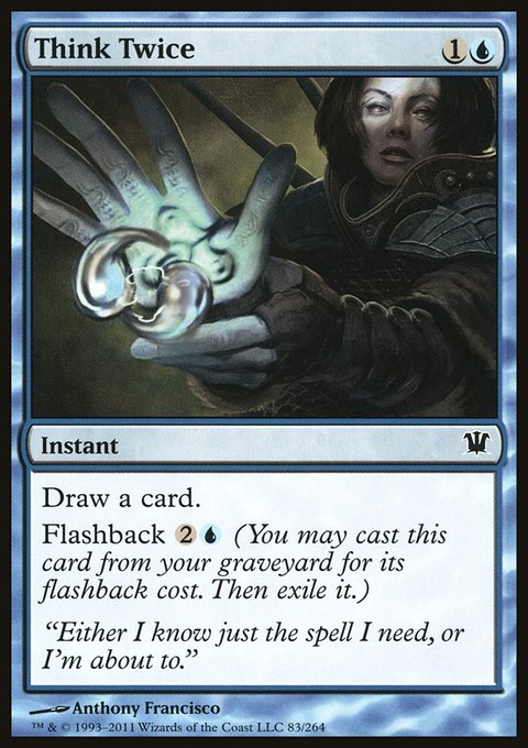 Think Twice, Innistrad #83, Magic: The Gathering card