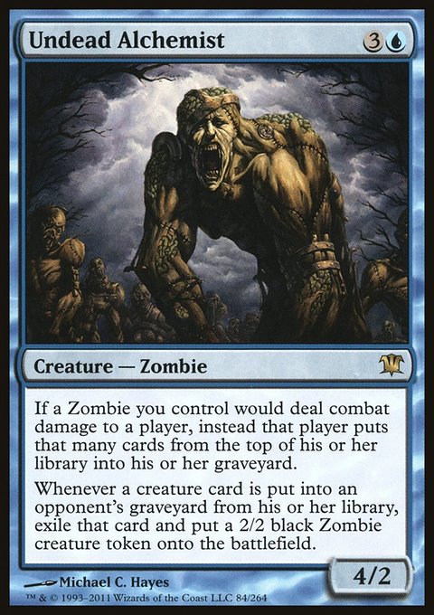 Undead Alchemist, Innistrad #84, Magic: The Gathering card