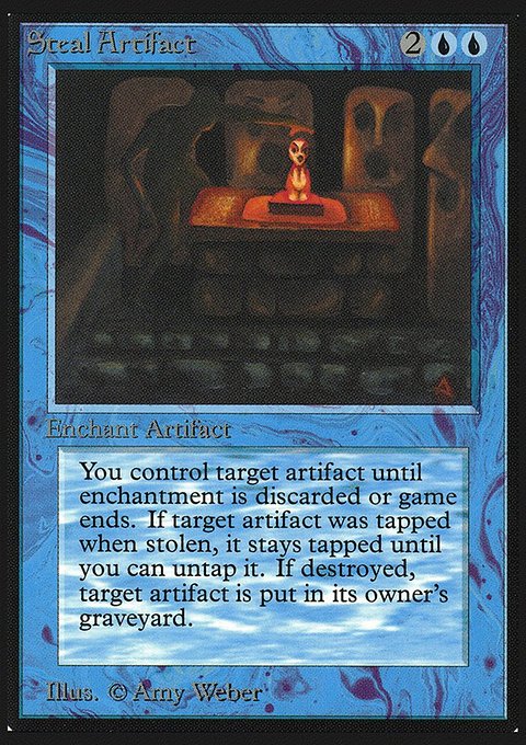Steal Artifact, Intl. Collectors' Edition #82, Magic: The Gathering card