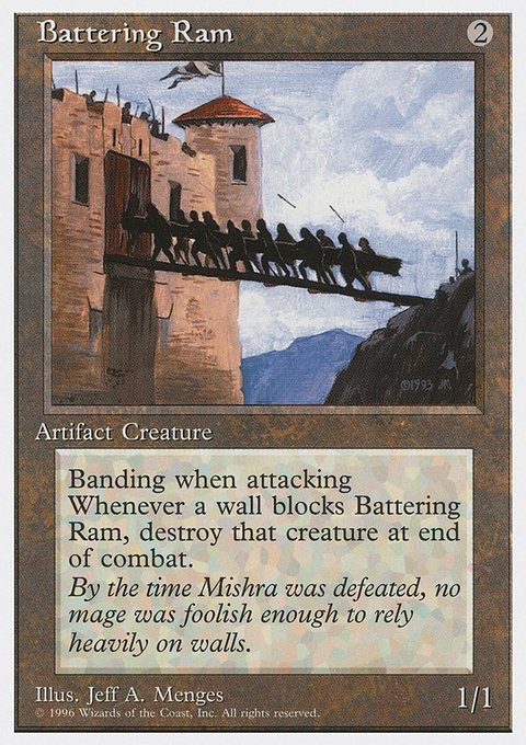 Battering Ram, Introductory Two-Player Set #48, Magic: The Gathering card
