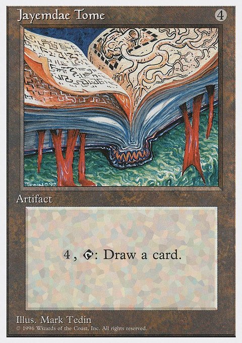 Jayemdae Tome, Introductory Two-Player Set #51, Magic: The Gathering card