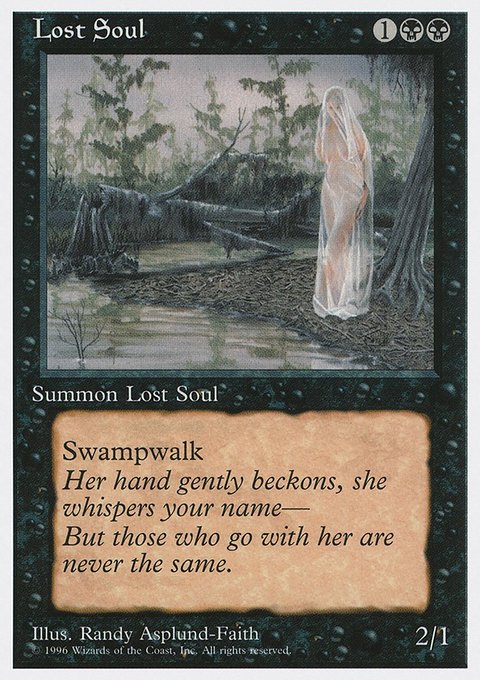 Lost Soul, Introductory Two-Player Set #20, Magic: The Gathering card