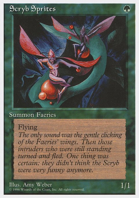 Scryb Sprites, Introductory Two-Player Set #43, Magic: The Gathering card