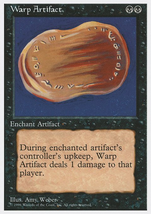 Warp Artifact, Introductory Two-Player Set #28, Magic: The Gathering card