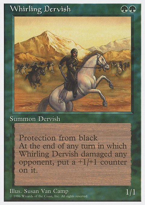 Whirling Dervish, Introductory Two-Player Set #46, Magic: The Gathering card