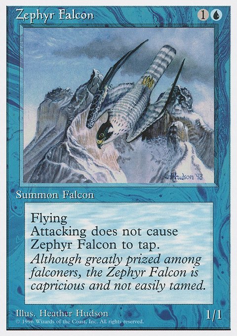 Zephyr Falcon, Introductory Two-Player Set #15, Magic: The Gathering card