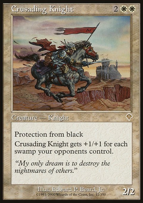 Crusading Knight, Invasion #12, Magic: The Gathering card