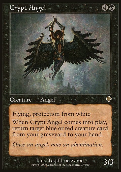 Crypt Angel, Invasion #97, Magic: The Gathering card