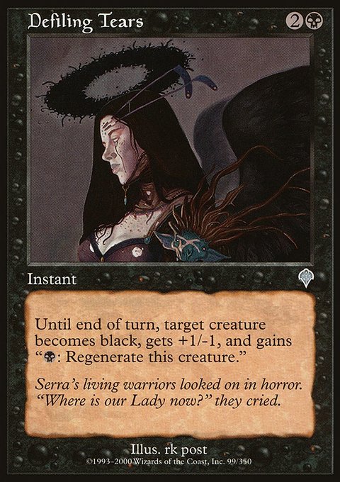 Defiling Tears, Invasion #99, Magic: The Gathering card