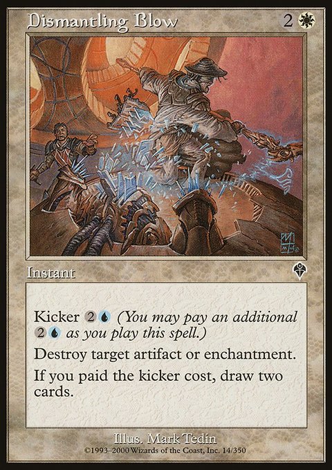 Dismantling Blow, Invasion #14, Magic: The Gathering card