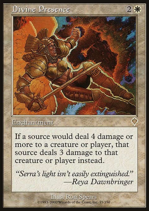 Divine Presence, Invasion #15, Magic: The Gathering card