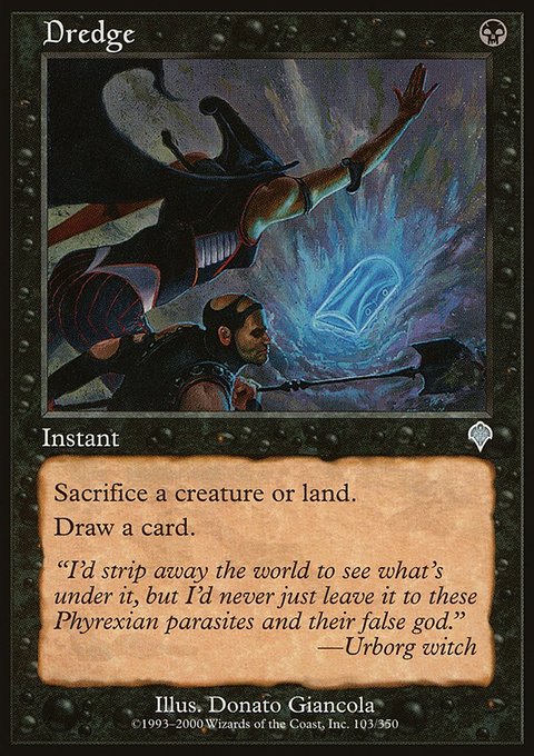 Dredge, Invasion #103, Magic: The Gathering card