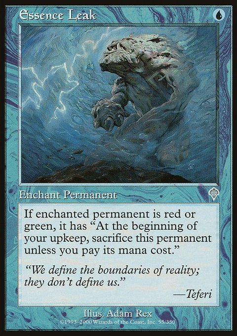 Essence Leak, Invasion #55, Magic: The Gathering card