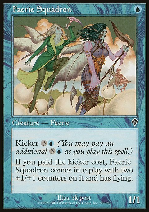 Faerie Squadron, Invasion #58, Magic: The Gathering card
