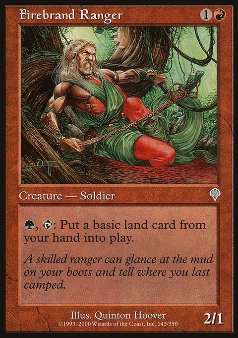 Firebrand Ranger, Invasion #143, Magic: The Gathering card