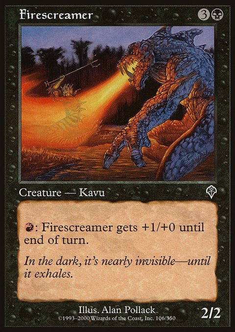 Firescreamer, Invasion #106, Magic: The Gathering card