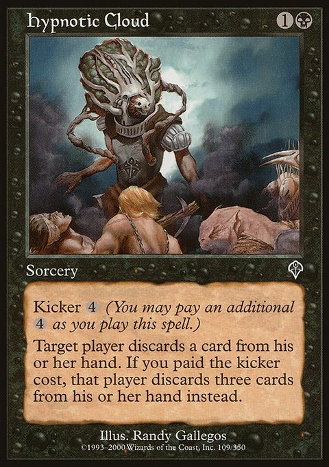 Hypnotic Cloud, Invasion #109, Magic: The Gathering card