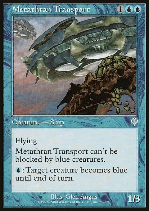 Metathran Transport, Invasion #62, Magic: The Gathering card