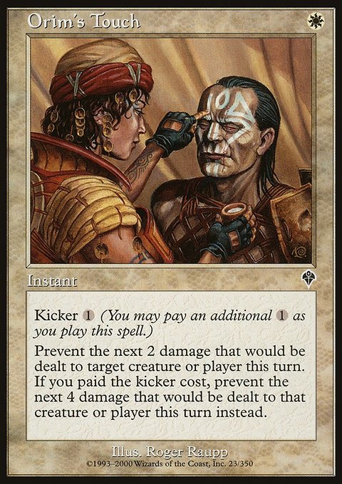 Orim's Touch, Invasion #23, Magic: The Gathering card