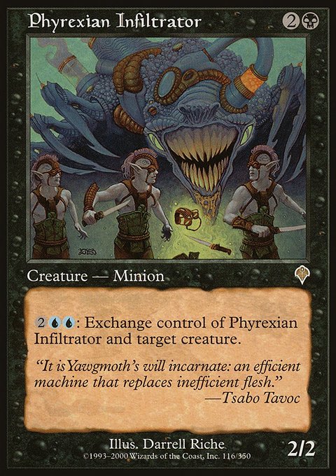Phyrexian Infiltrator, Invasion #116, Magic: The Gathering card