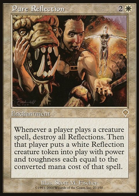 Pure Reflection, Invasion #27, Magic: The Gathering card