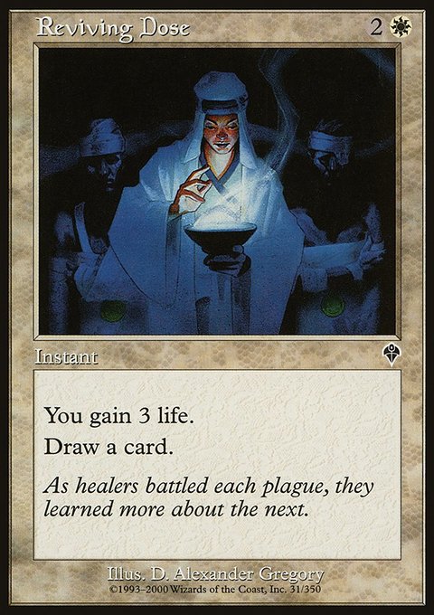 Reviving Dose, Invasion #31, Magic: The Gathering card