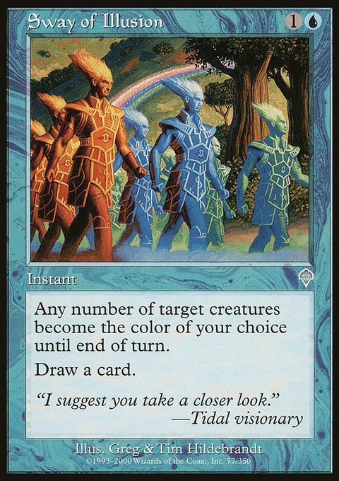 Sway of Illusion, Invasion #77, Magic: The Gathering card