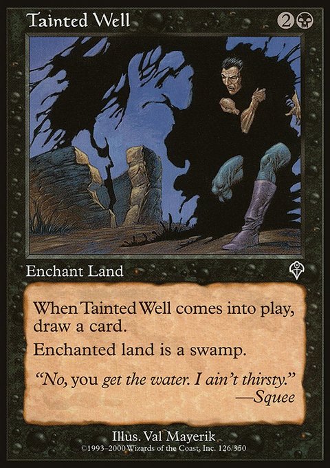 Tainted Well, Invasion #126, Magic: The Gathering card