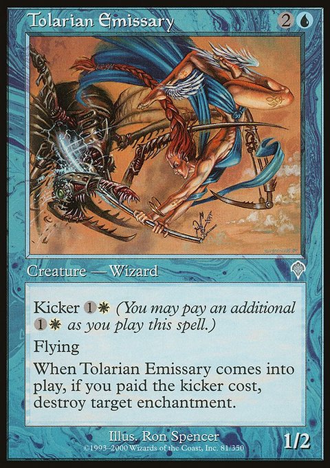 Tolarian Emissary, Invasion #81, Magic: The Gathering card