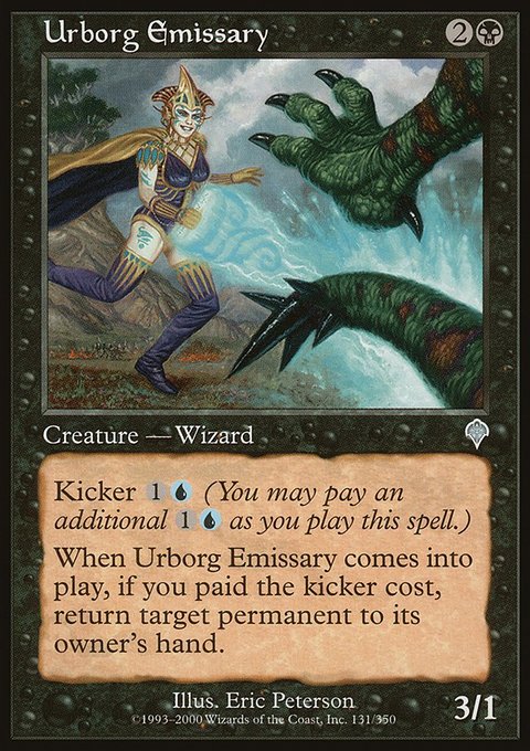 Urborg Emissary, Invasion #131, Magic: The Gathering card