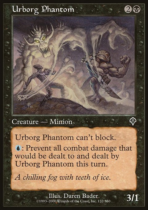 Urborg Phantom, Invasion #132, Magic: The Gathering card