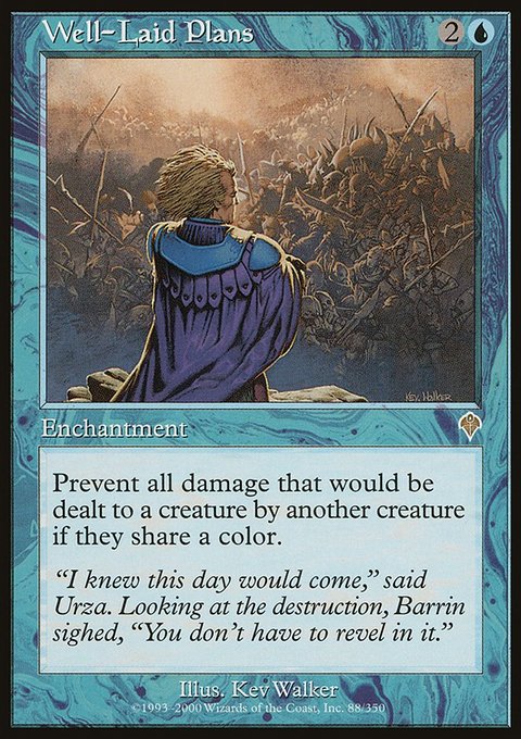 Well-Laid Plans, Invasion #88, Magic: The Gathering card